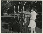 Women Practicing Archery, 1955