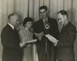 Professors and Students on Microphone