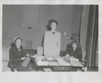 Mrs. E.A. Quinn, Mrs. John Bordeove, and Mrs. Albert Powers