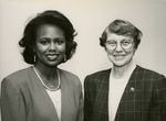 Anita Hill with President Vivian Bull