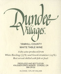 Dundee Villages Yamhill County White Table Wine Label