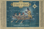 Coat D'Oar 1995 Oregon Red Wine Label