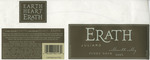 Erath Vineyards 2003 Willamette Valley Pinot Noir (Juliard) Wine Label