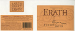 Erath Vineyards 2004 Oregon Pinot Noir Wine Label