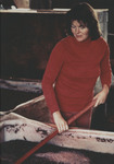 Nancy Ponzi with Fermenting Grapes