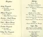 Dinner Menu, 1980 by Greatest of the Grape Committee
