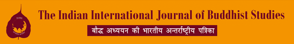 The Indian International Journal of Buddhist Studies