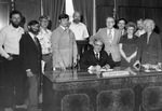 Winegrowers with Governor Atiyeh, 1981 by Unknown
