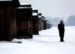 Barracks at Auschwitz II by Katie Paysinger