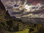 Sun Breaking on a Sicilian Valley by Greyson Monaghan-Bergson