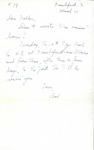 Letter #78 from Bob Jones to His Parents