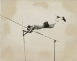 Linfield College Pole Vaulter by Unknown