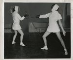 Women Fencers, 1945 by Unknown