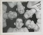 Men's Varsity Basketball Team by Unknown