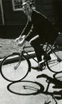 Frank Bumpus on a Bike by Unknown