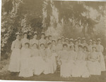 Nursing Students Under the Cedar 01 by Unknown