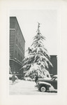 Snowy Scene Outside Student Nurses' Home 01 by Unknown